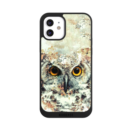 Apple iPhone 12 NIVOpure Watercolor Owl