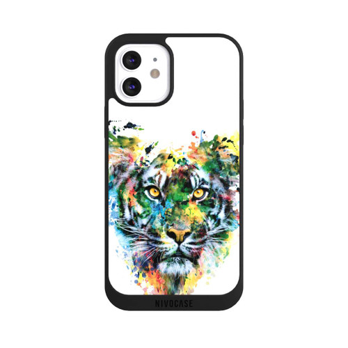 Apple iPhone 12 NIVOpure Tiger Watercolor