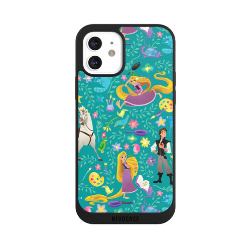 Apple iPhone 12 NIVOpure Rapunzel Blue Pattern