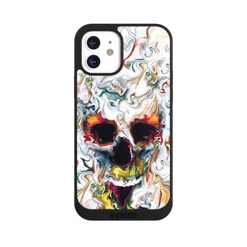 Apple iPhone 12 NIVOpure Skull Abstract
