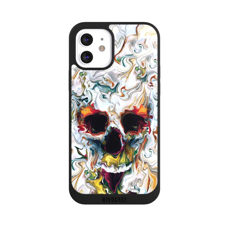iPhone 12 NIVOpure Skull Abstract