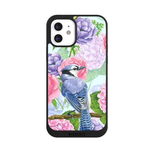 Apple iPhone 12 NIVOpure Blue Jay &amp; Flowers