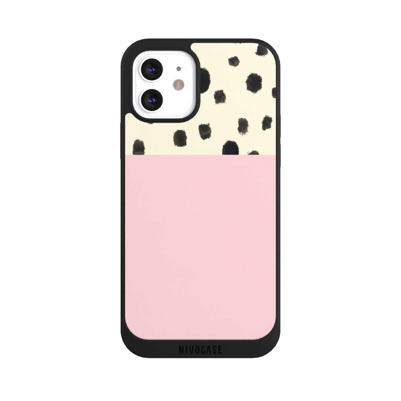 iPhone 12 NIVOpure Points et rose