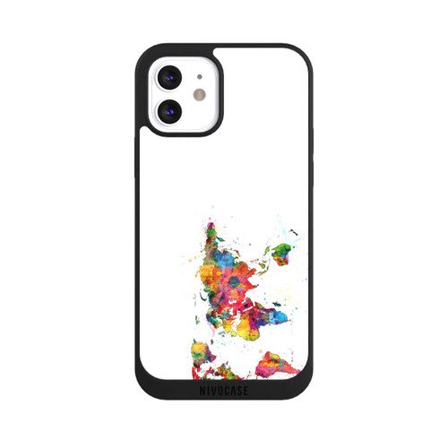 Apple iPhone 12 NIVOpure World Map Splash