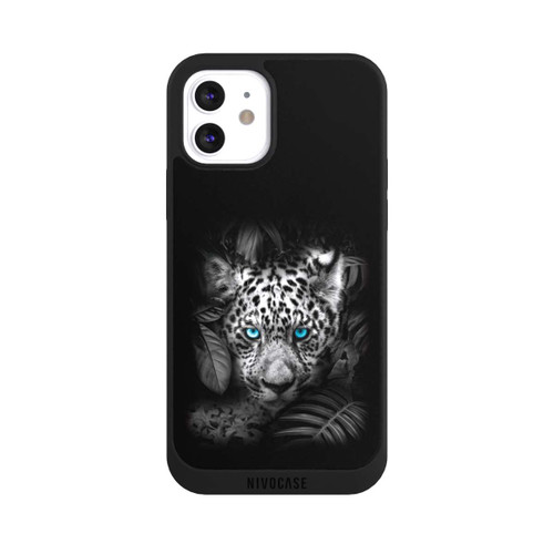 Apple iPhone 12 NIVOpure Jaguar Schwarz Dschungel