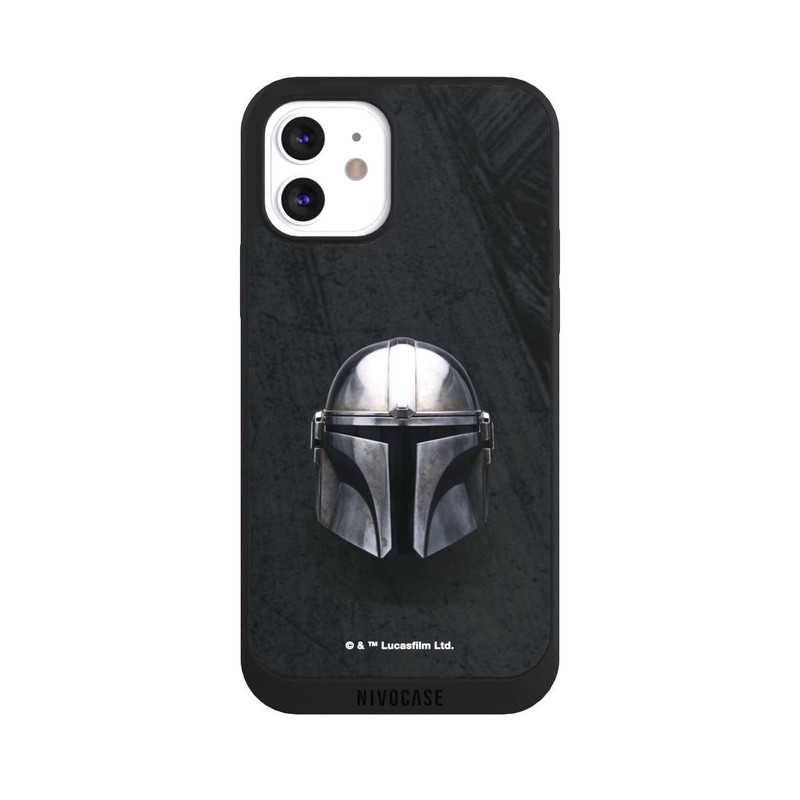 iPhone 12 NIVOpure Mandalorian Black Helmet