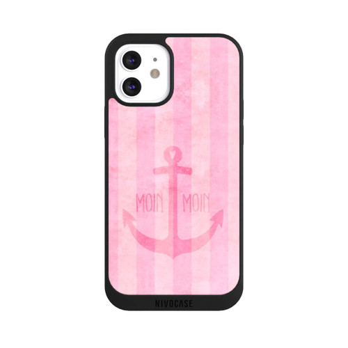 Apple iPhone 12 NIVOpure Moin Moin Stripes Pink
