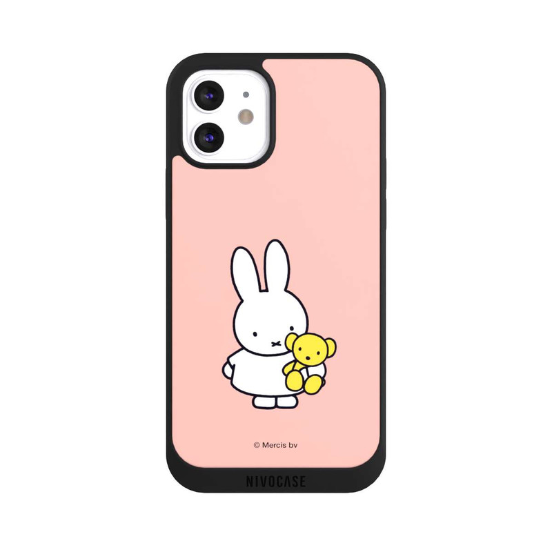 iPhone 12 NIVOpure Miffy Teddy Pink