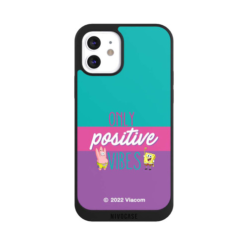 Apple iPhone 12 NIVOpure  Spongebob - Only Positive Vibes