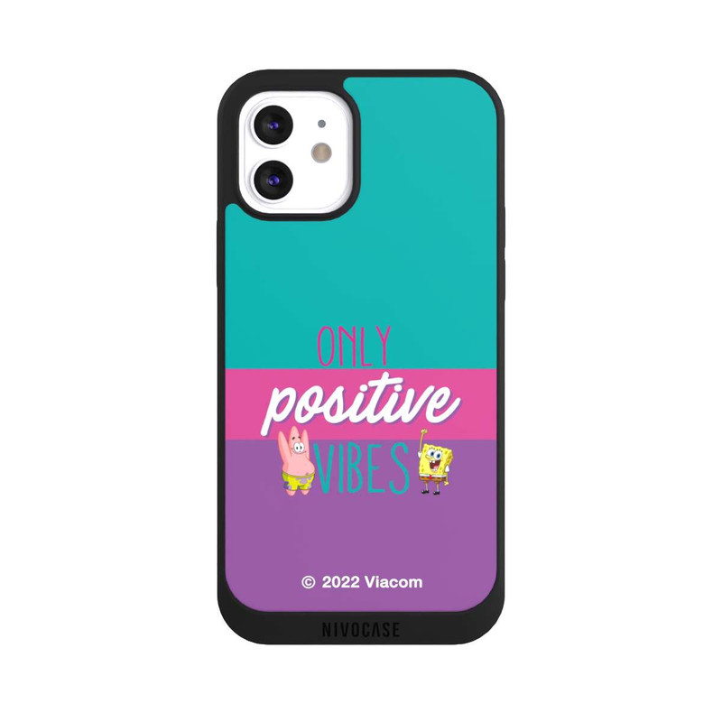 iPhone 12 NIVOpure  Spongebob - Only Positive Vibes