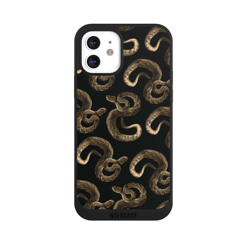 iPhone 12 NIVOpure Serpent Doré