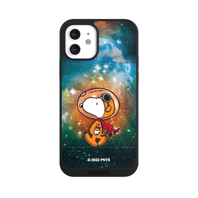 iPhone 12 NIVOpure Snoopy Weltraumreisender Grün