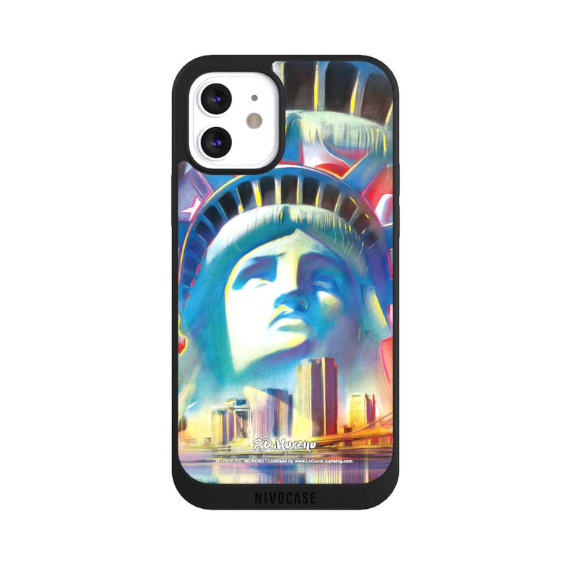 iPhone 12 NIVOpure New York Liberty Art By P.D. Moreno