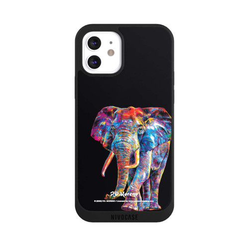 Apple iPhone 12 NIVOpure Elephant Art By P.D. Moreno