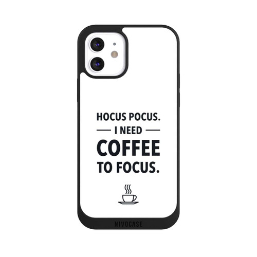 Apple iPhone 12 NIVOpure Hocus Pocus I Need Coffee
