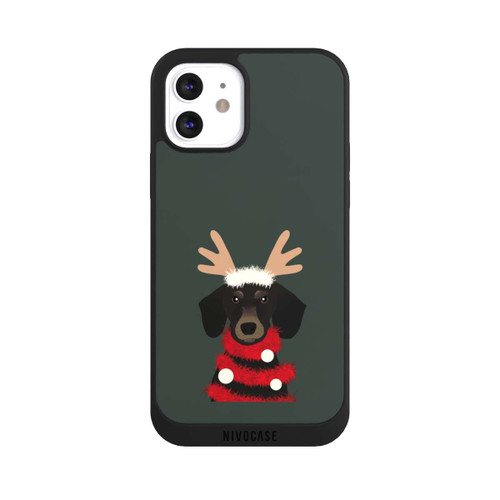 Apple iPhone 12 NIVOpure weihnachtlicher Dackel