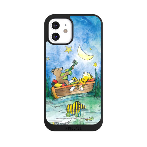 Apple iPhone 12 NIVOpure Bär und Tiger im Mondschein