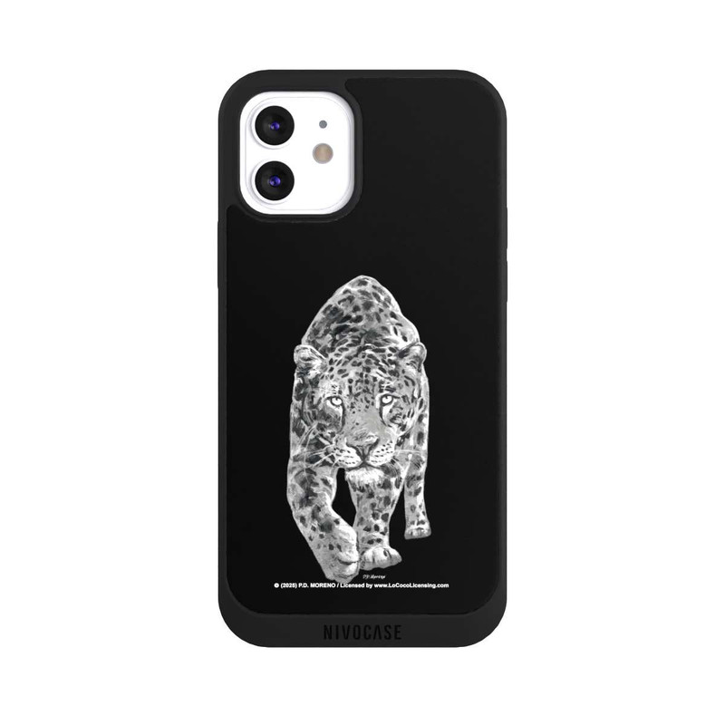 iPhone 12 NIVOpure Leopard Schwarz
