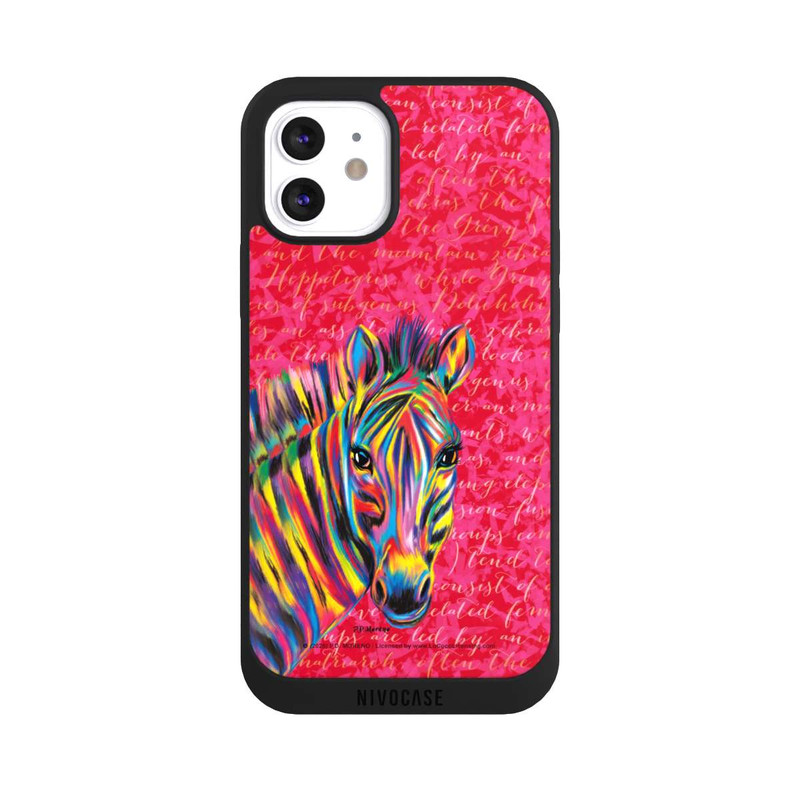 iPhone 12 NIVOpure Zebra bunt