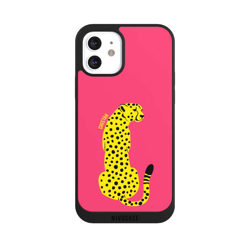 iPhone 12 NIVOpure Colourful Yellow Cat