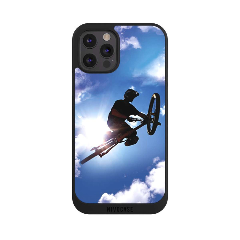 iPhone 12 Pro NIVOpure Flying so High with my Bike in the Sky