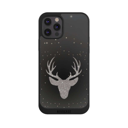 Apple iPhone 12 Pro NIVOpure Hirsch Glitzer Look