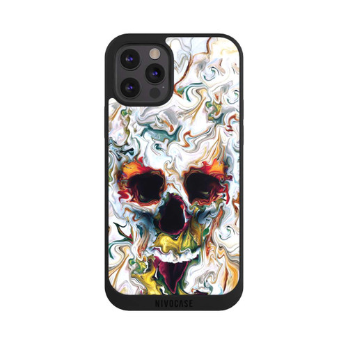 Apple iPhone 12 Pro NIVOpure Skull Abstract
