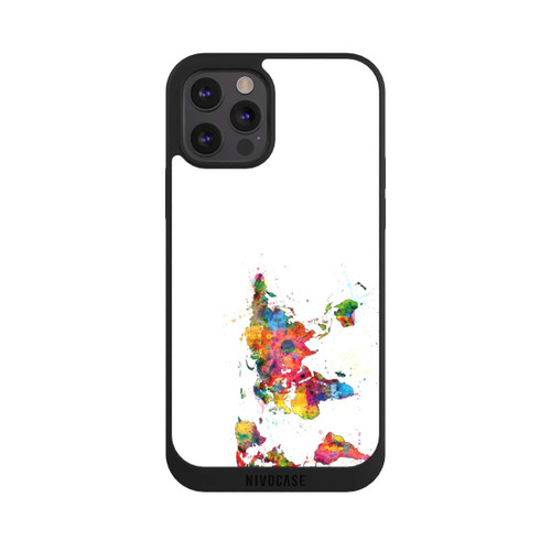 Apple iPhone 12 Pro NIVOpure World Map Splash