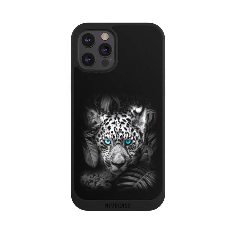 iPhone 12 Pro NIVOpure Jaguar Schwarz Dschungel