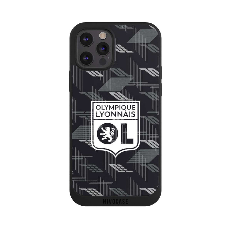 iPhone 12 Pro NIVOpure OL Modern Schwarz Weiß