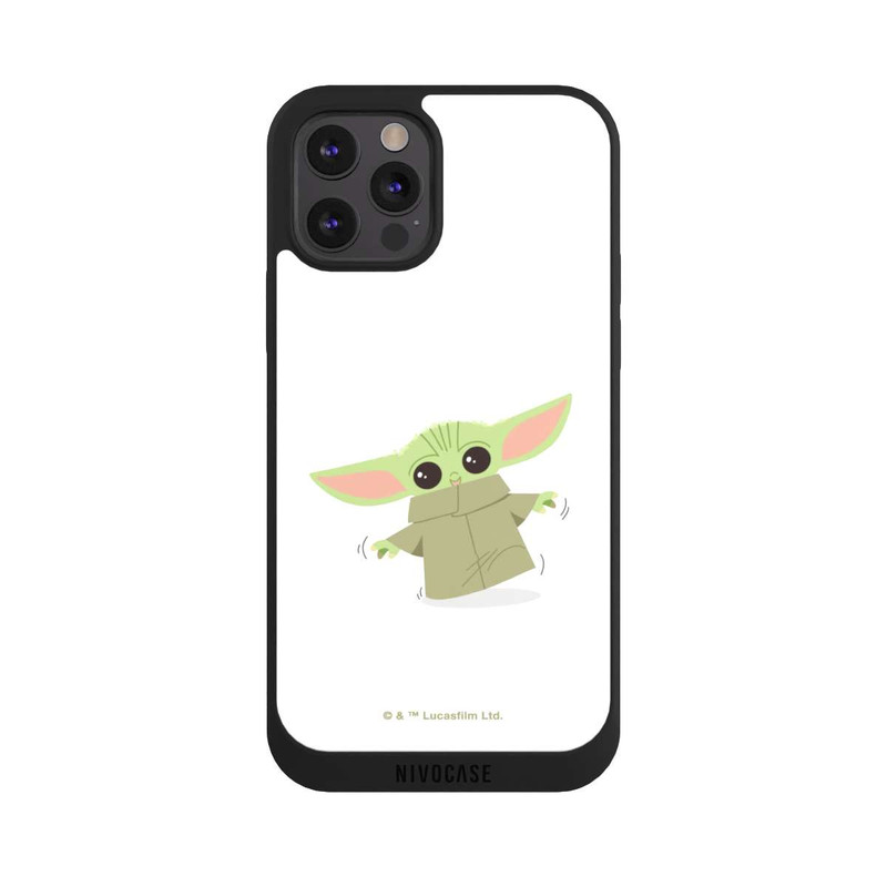 iPhone 12 Pro NIVOpure Baby Yoda läuft