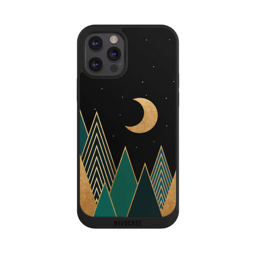Apple iPhone 12 Pro NIVOpure Emerald Mountains &amp; Crescent