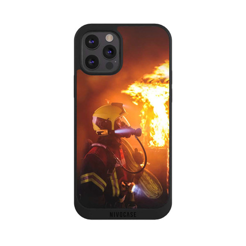 Apple iPhone 12 Pro NIVOpure Firefighter Looking Up Explosion