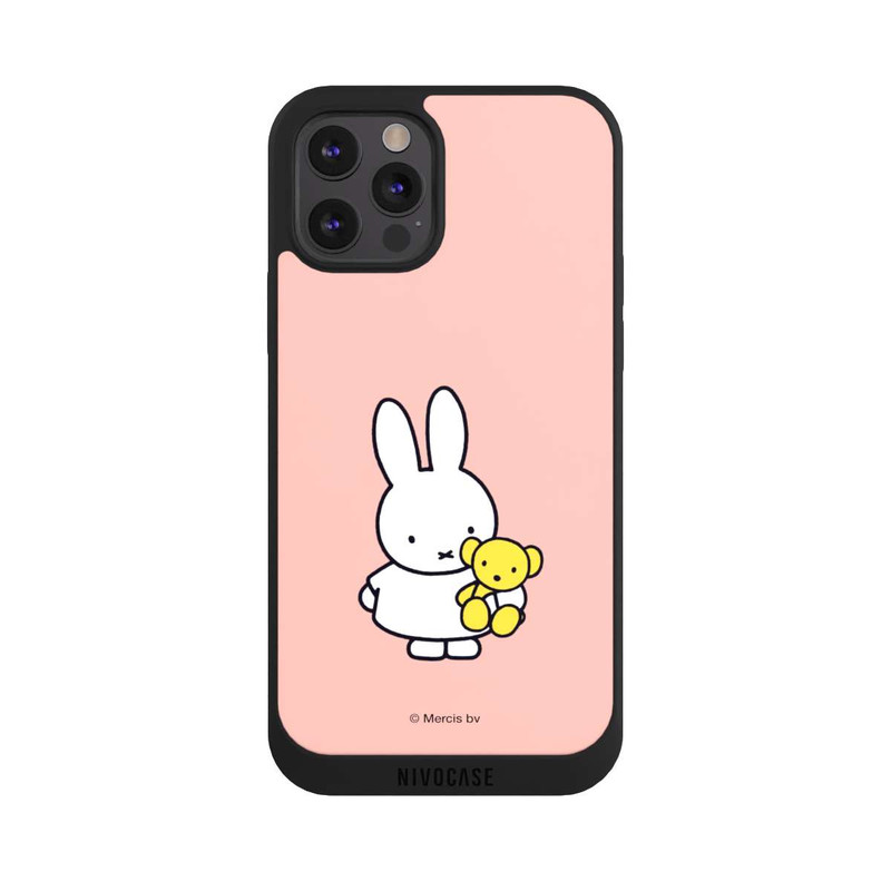 iPhone 12 Pro NIVOpure Miffy Teddy Pink