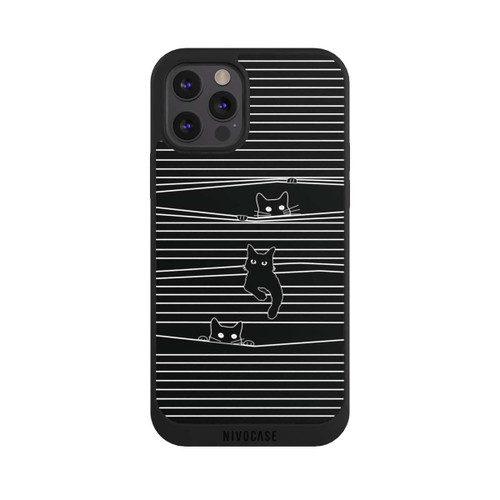Apple iPhone 12 Pro NIVOpure Cats Peeping