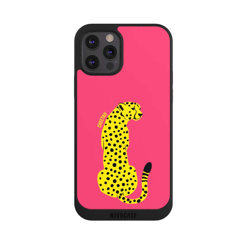 iPhone 12 Pro NIVOpure Colourful Yellow Cat