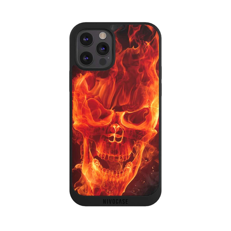 iPhone 12 Pro Max NIVOpure Crâne en Feu