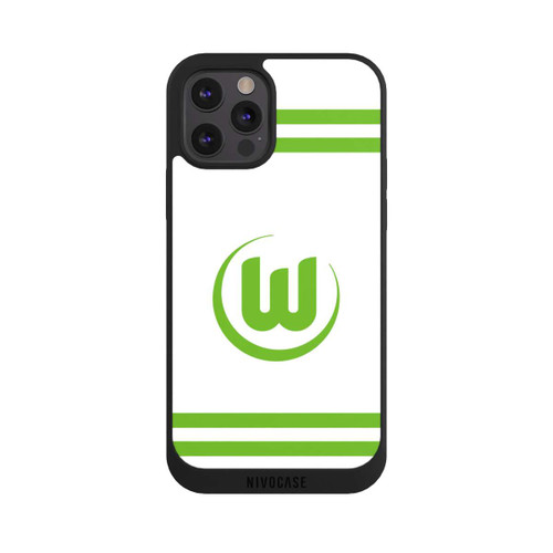 Apple iPhone 12 Pro Max NIVOpure VfL Wolfsburg Banderole Weiß