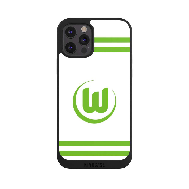 iPhone 12 Pro Max NIVOpure VfL Wolfsburg Banderole Weiß
