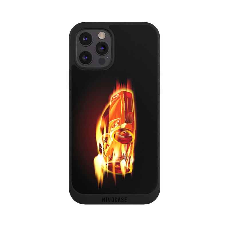 iPhone 12 Pro Max NIVOpure Voiture en Feu