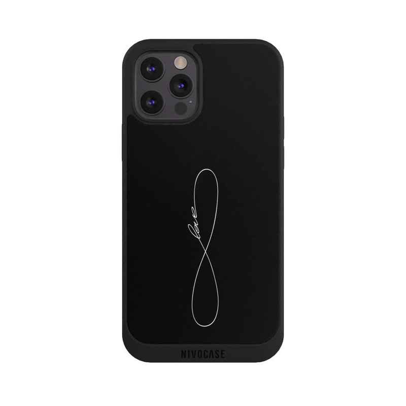 iPhone 12 Pro Max NIVOpure Eternal Love Noir