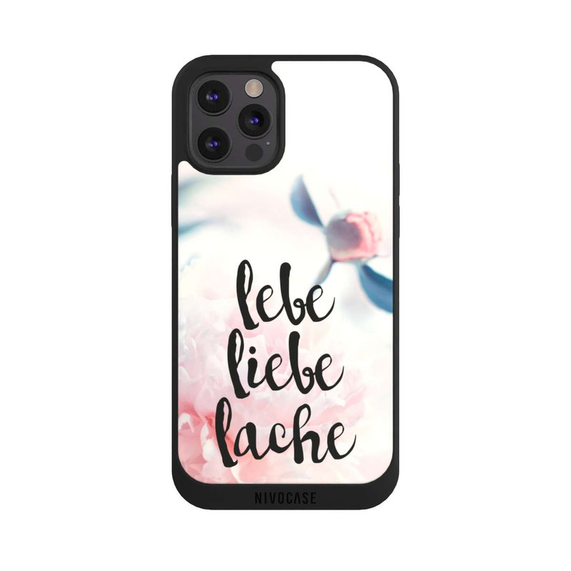 iPhone 12 Pro Max NIVOpure Lebe Liebe Lache - Roses