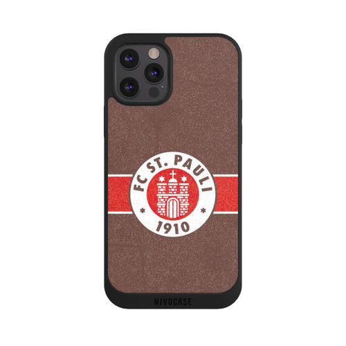 Apple iPhone 12 Pro Max NIVOpure FC St.Pauli Logo Banderole