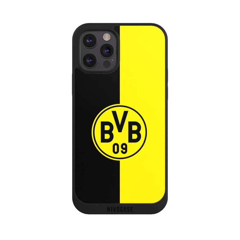 iPhone 12 Pro Max NIVOpure BVB Schwarz / Gelb