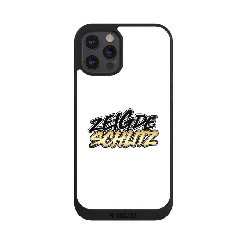 iPhone 12 Pro Max NIVOpure Zeig de Schlitz Comic