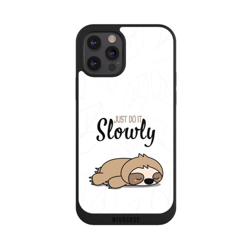 Apple iPhone 12 Pro Max NIVOpure Just Do It Slowly Sloth