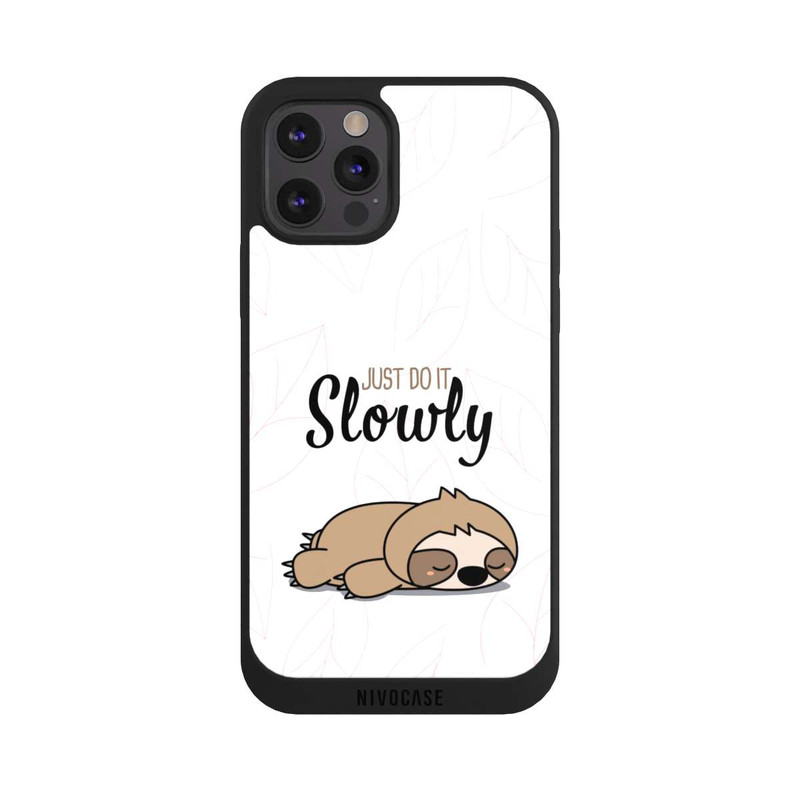 iPhone 12 Pro Max NIVOpure Just Do It Slowly Paresseux