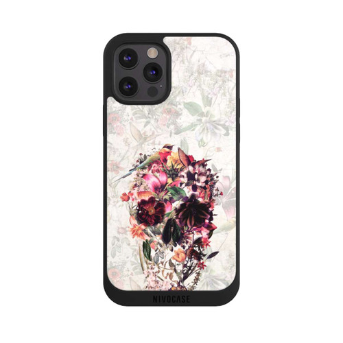 Apple iPhone 12 Pro Max NIVOpure Crâne Floral Vintage