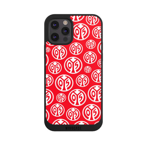 Apple iPhone 12 Pro Max NIVOpure MZ 05 Logos auf Rot
