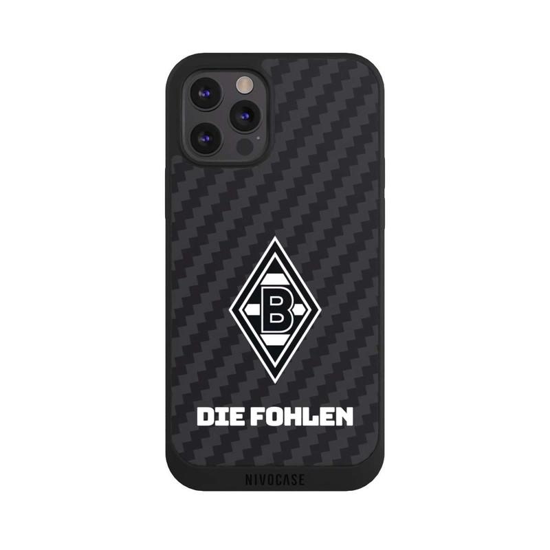 iPhone 12 Pro Max NIVOpure Die Fohlen Carbon